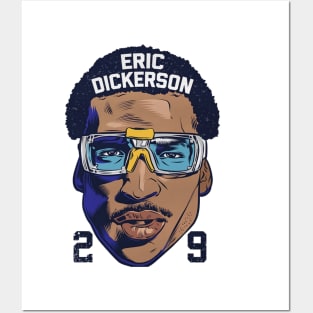 Eric Dickerson Los Angeles R Bam Posters and Art